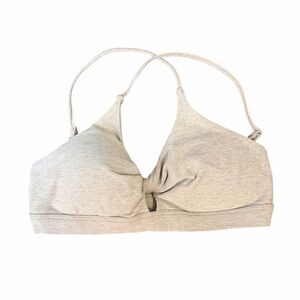 Bombshell Sportswear Light Tan Twist Sports Bra